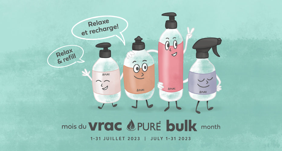 Mois du vrac Pure : relaxe et recharge ♻️