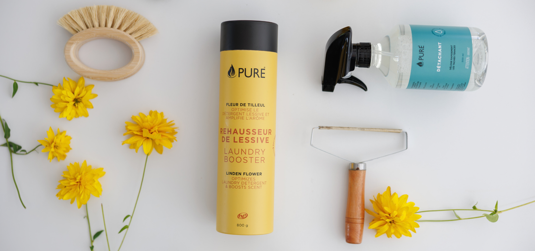 NOUVEAU : le rehausseur de lessive fleur de tilleul en poudre