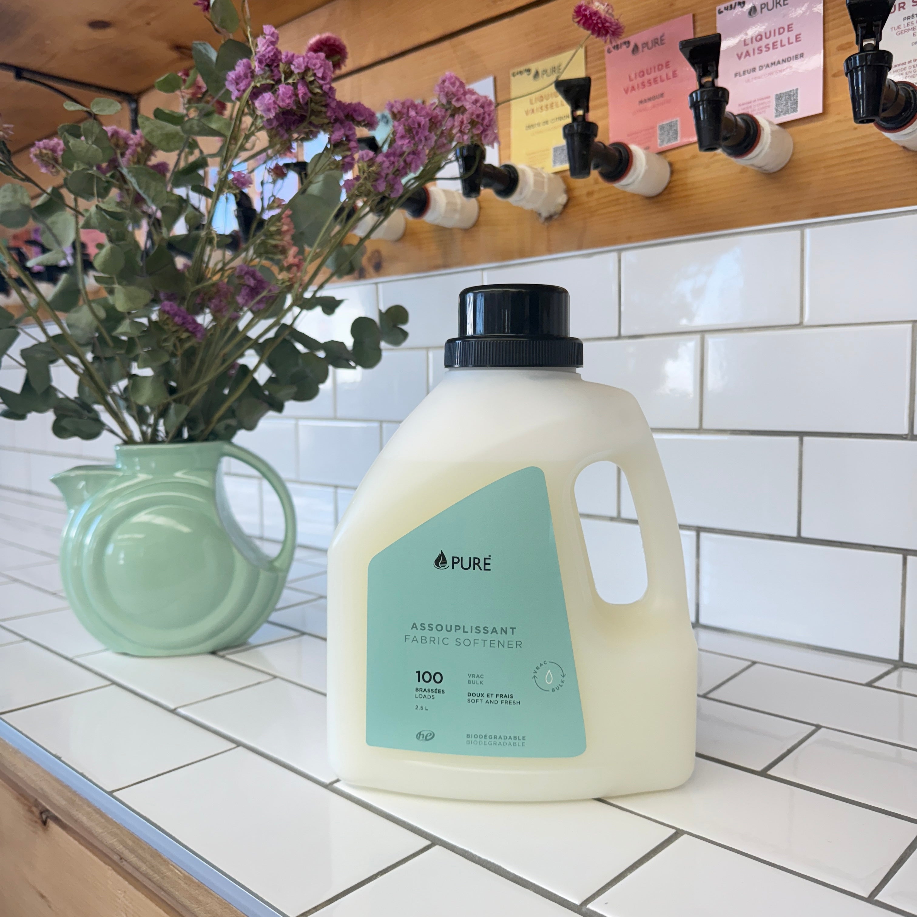 Assouplissant à tissu liquidation