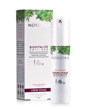 BioVitality Anti-aging Face Cream Normal Skin + FREE loofah