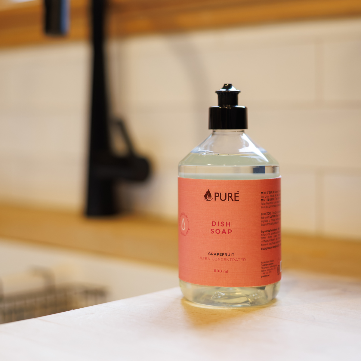 Liquide vaisselle pamplemousse